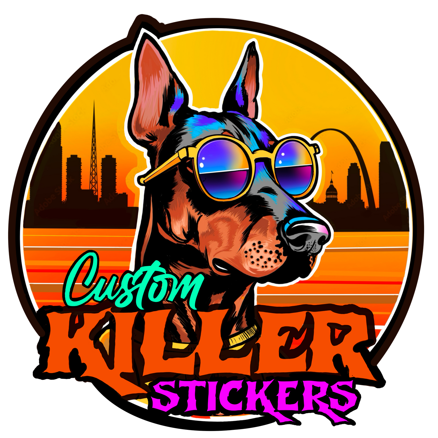 Custom Die-Cut Stickers