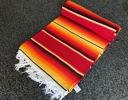 Authentic Mexican Serape Blanket